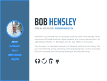 Tablet Screenshot of bobbyhensley.com